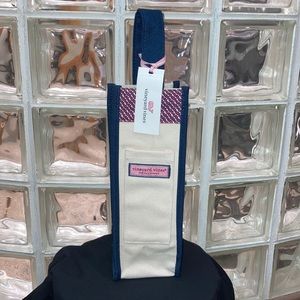 ***NEW NWT Vineyard Vines Canvas Wine Tote